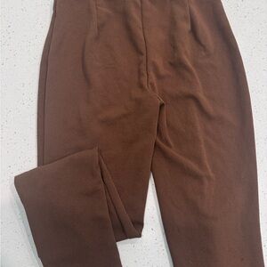 Brown work pants skinny